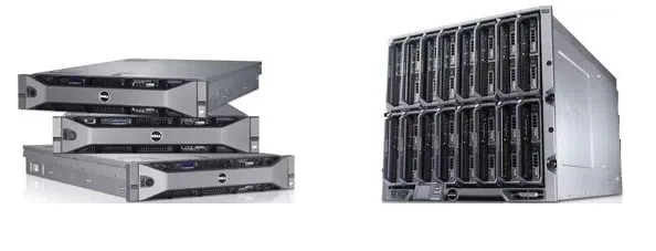 Enterprise rack and blade servers